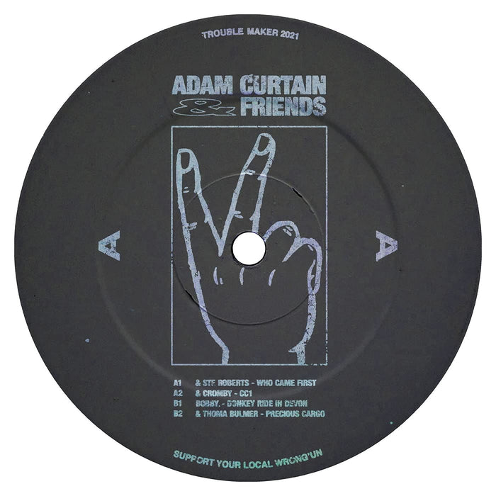 Adam Curtain - Adam Curtain & Friends - [Vinyl]