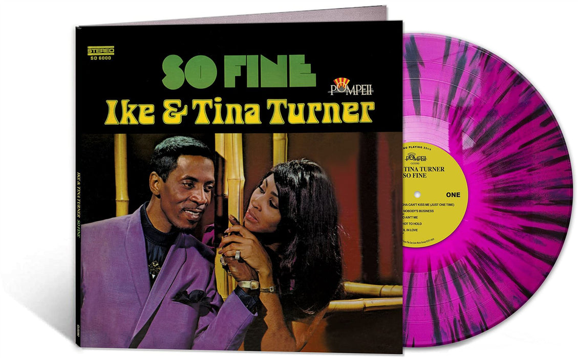 Ike & Tina Turner - So Fine (Purple/Black Splatter Vinyl) - [Vinyl]