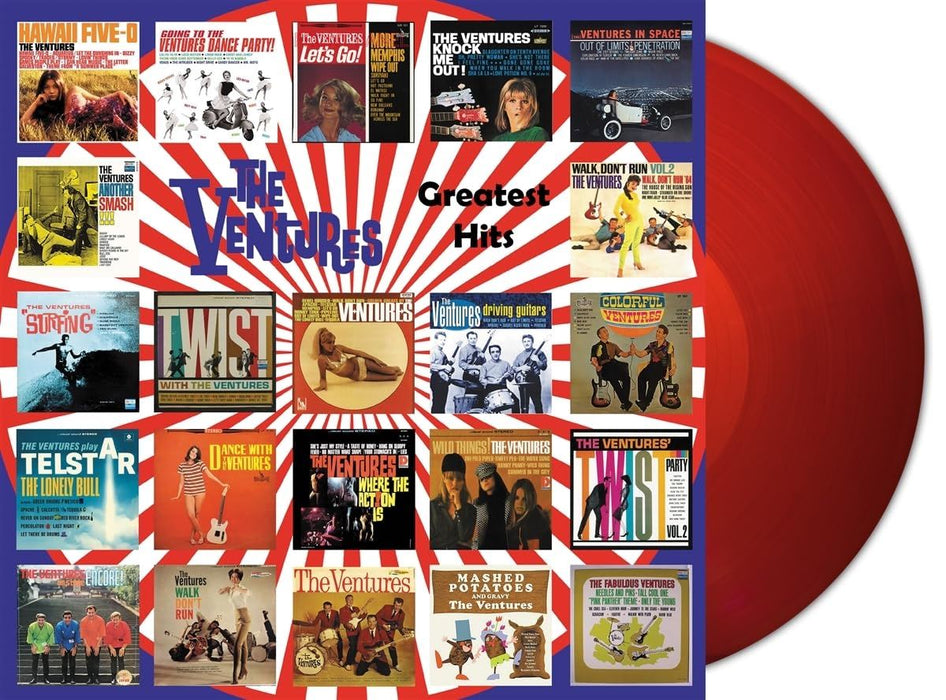 Ventures - Greatest Hits (Red Vinyl) - [Vinyl]