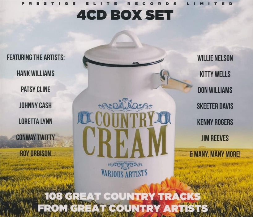 Country Cream - Various Artists - 4 CD Set