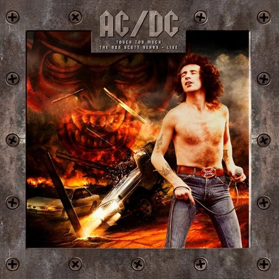 AC/DC - Touch Too Much the Bon Scott Years Live (Vinyl Red Limited Edt.) - 3 Vinyl Set